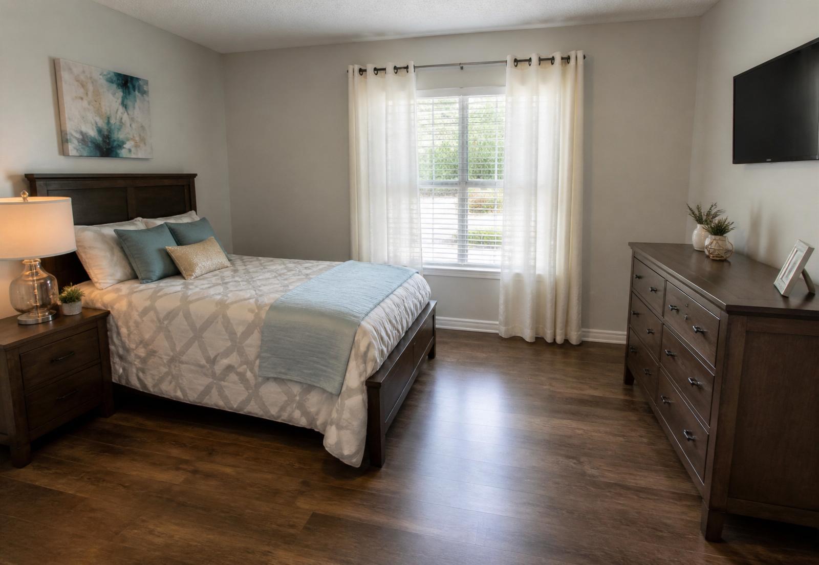 Comfortable bedrooms (private option)