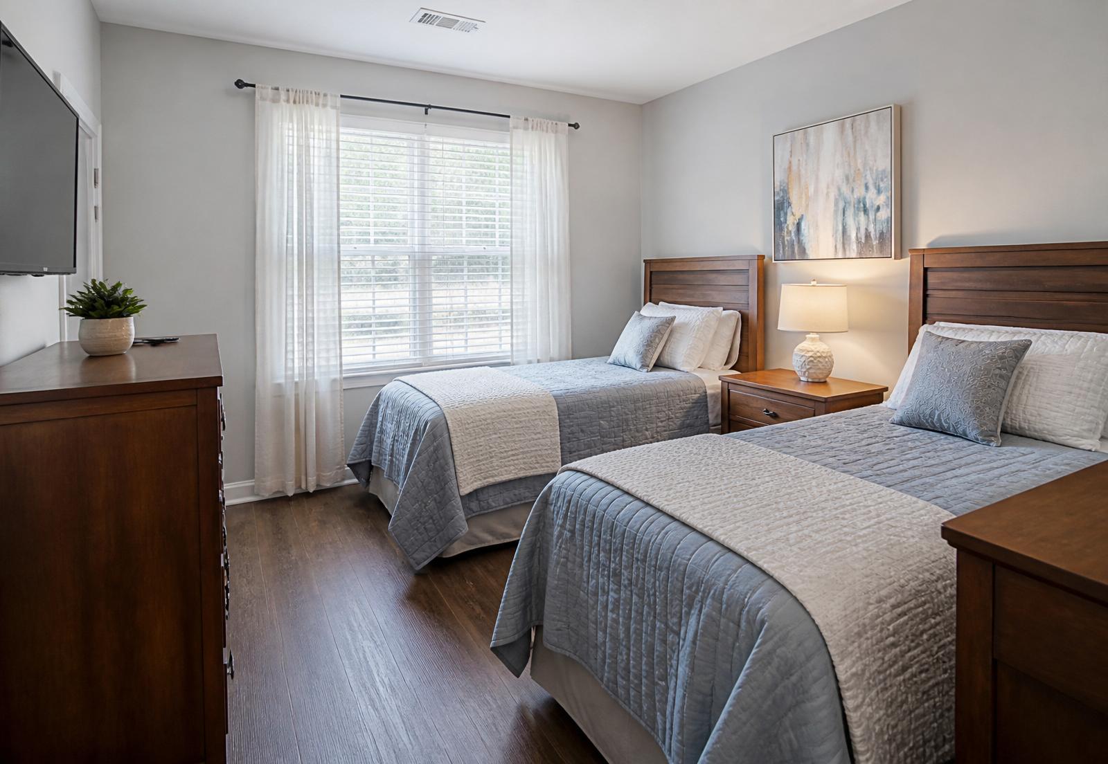 Comfortable bedrooms (shared option)